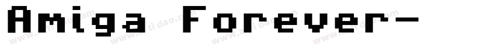 Amiga Forever字体转换